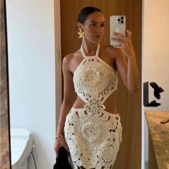 NWT Retro Elegant Pearl-Embellished Bridal Knot Headband ✨✨💗💖💖 - Picture 3 of 6